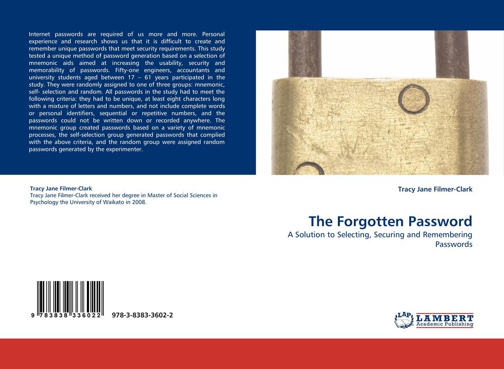 The Forgotten Password