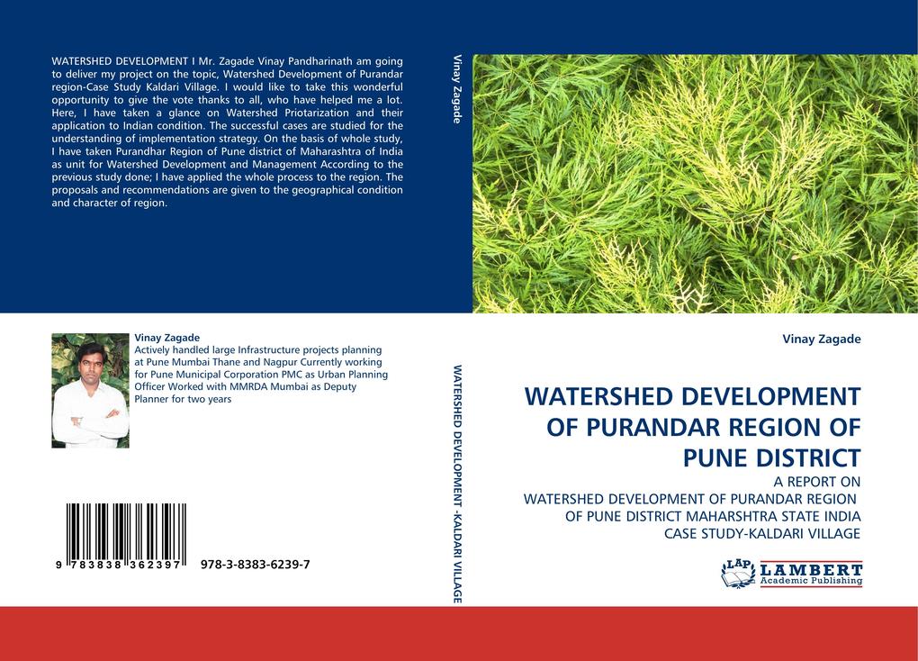 WATERSHED DEVELOPMENT OF PURANDAR REGION OF PUNE DISTRICT