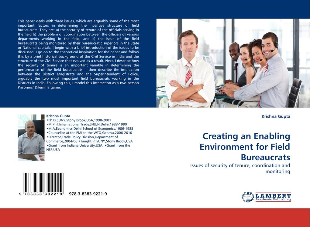 Creating an Enabling Environment for Field Bureaucrats