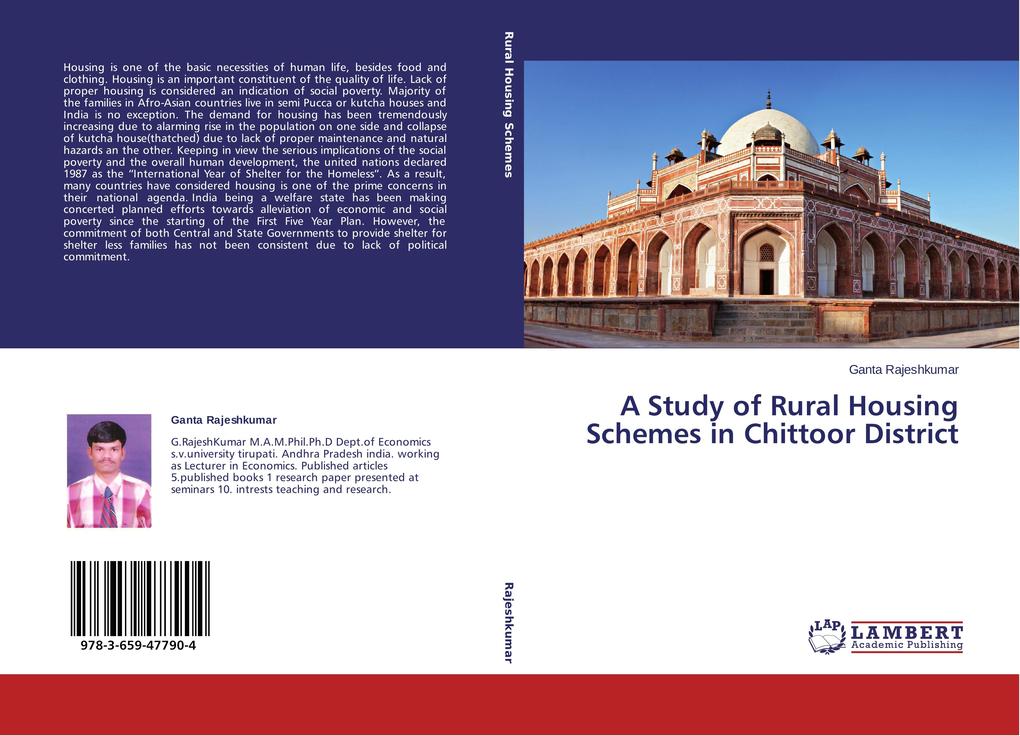 A Study of Rural Housing Schemes in Chittoor District - Ganta Rajeshkumar