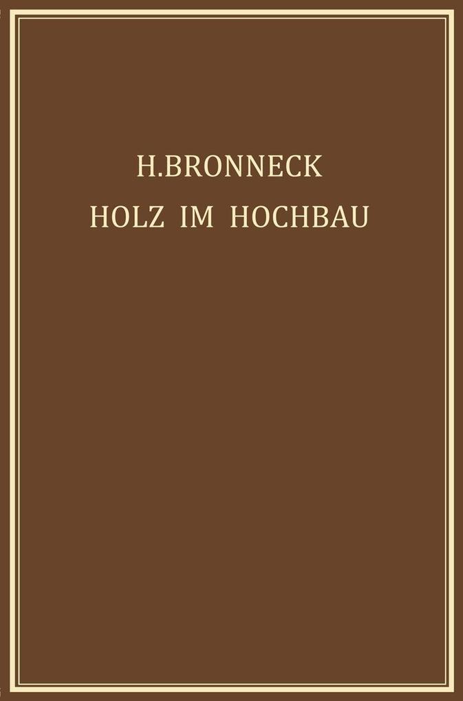 Holz im Hochbau