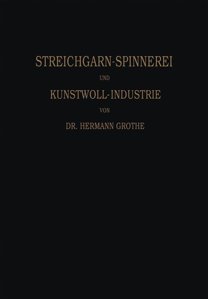 Technologie der Gespinnstfasern