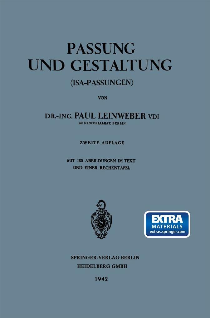 Passung und Gestaltung (ISA-Passungen)