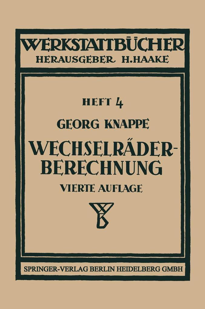 Wechselräderberechnung für Drehbänke