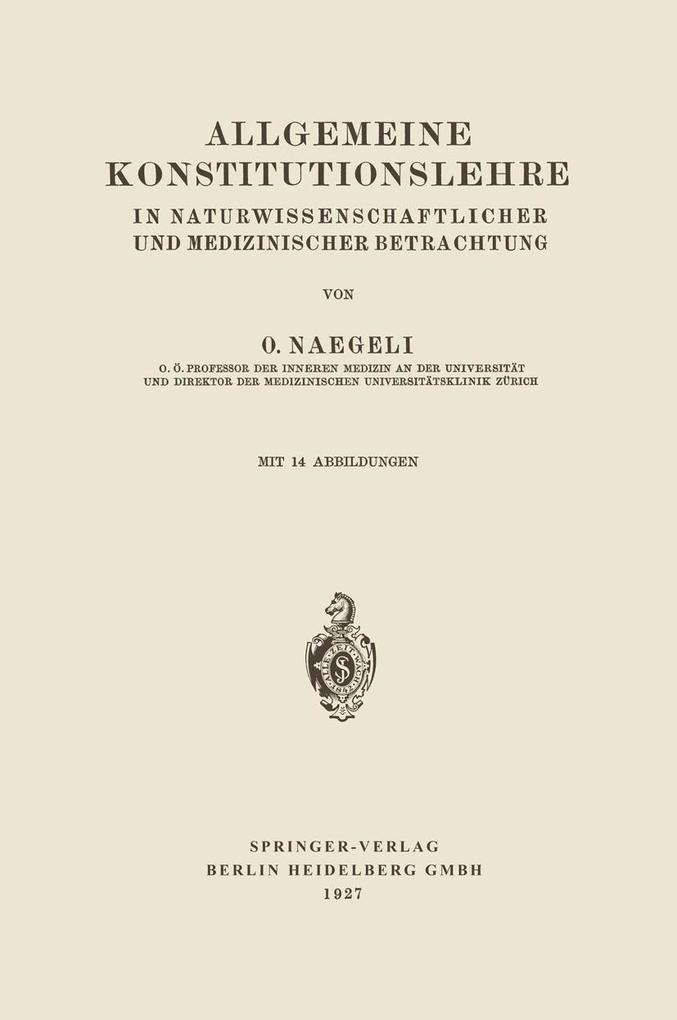 Allgemeine Konstitutionslehre