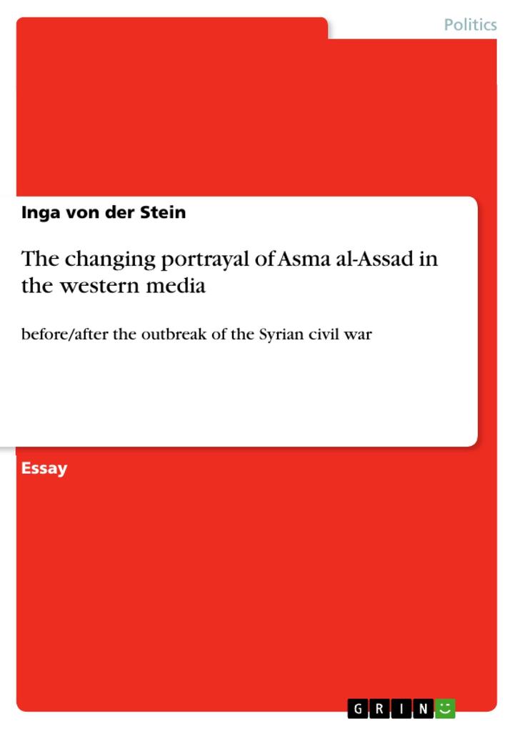 The changing portrayal of Asma al-Assad in the western media