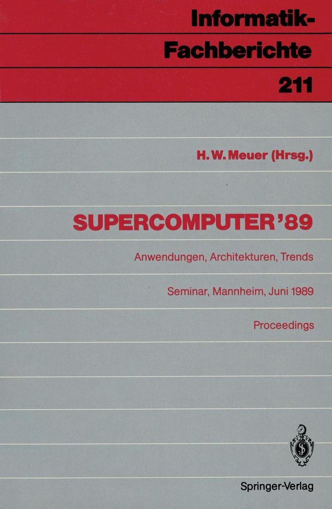 Supercomputer '89