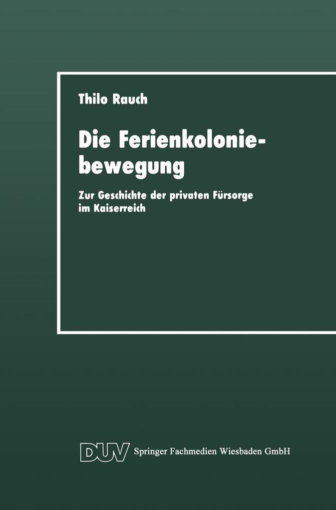 Die Ferienkoloniebewegung