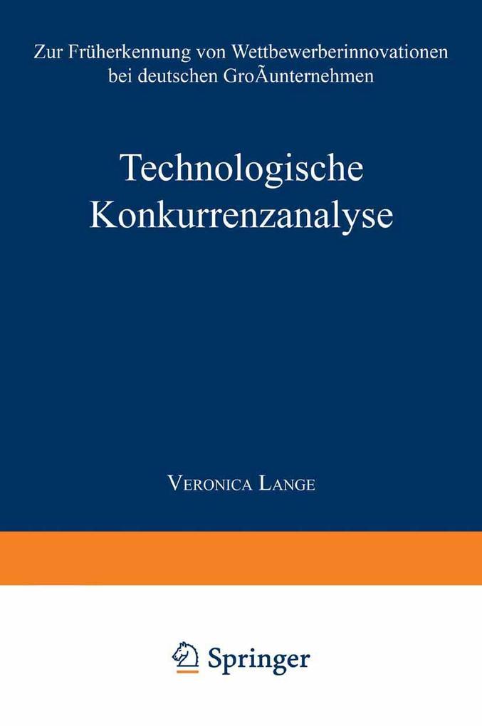 Technologische Konkurrenzanalyse