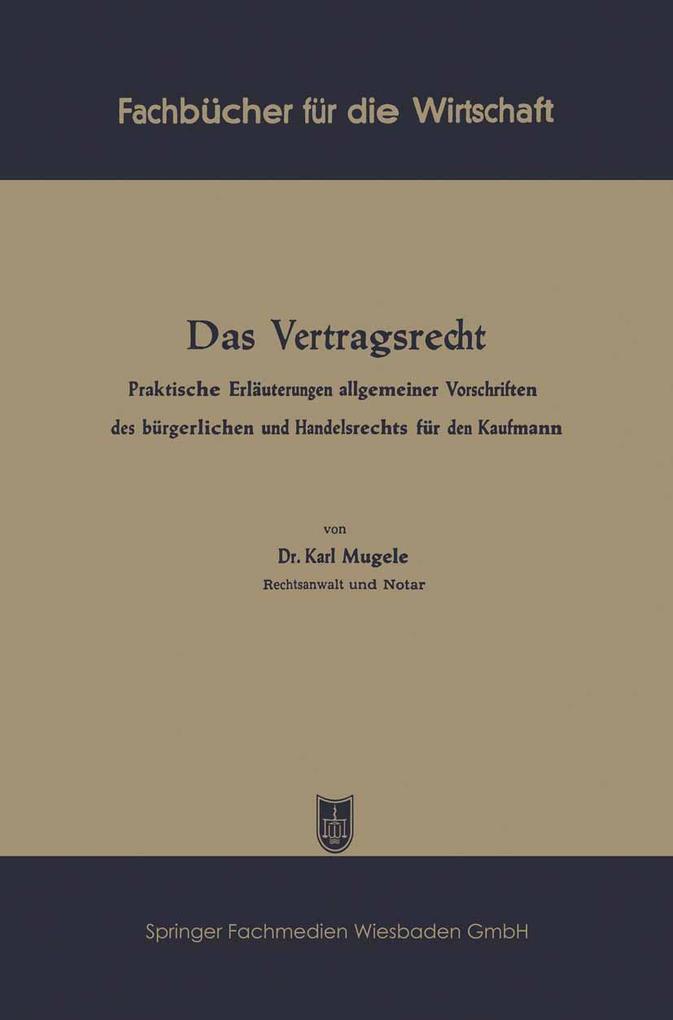 Das Vertragsrecht