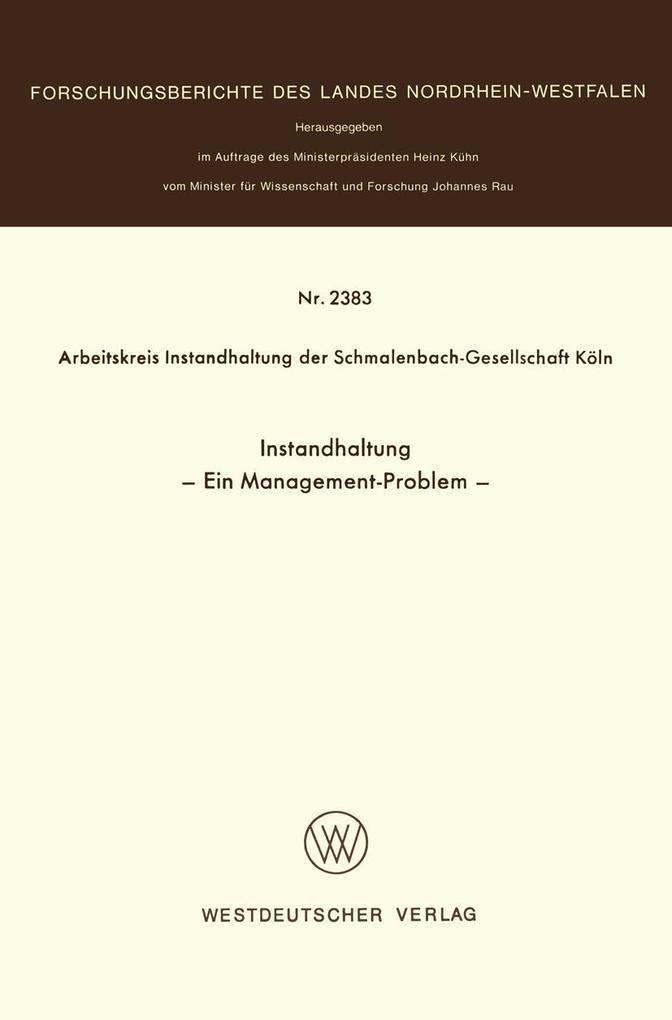 Instandhaltung