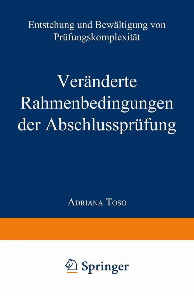 Veränderte Rahmenbedingungen der Abschlussprüfung