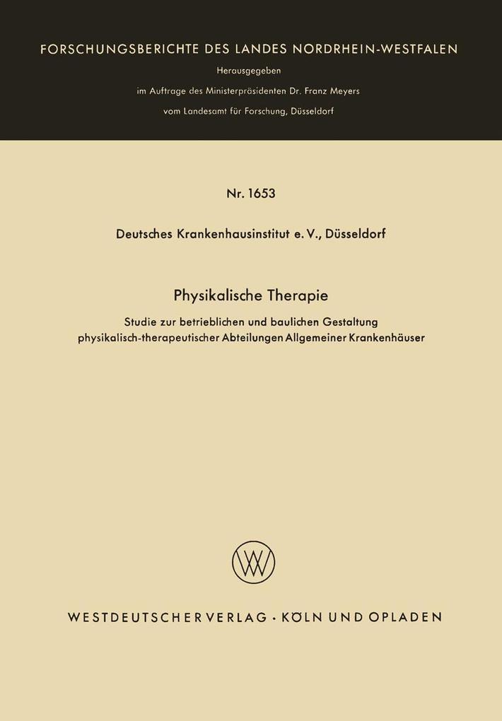 Physikalische Therapie