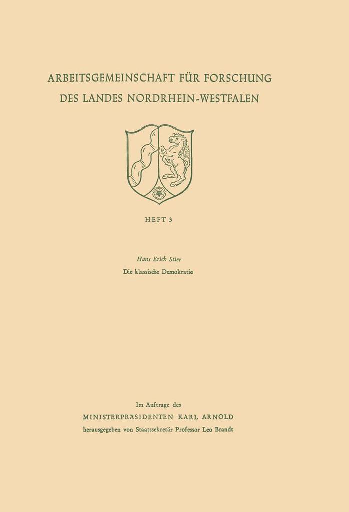 Die klassische Demokratie