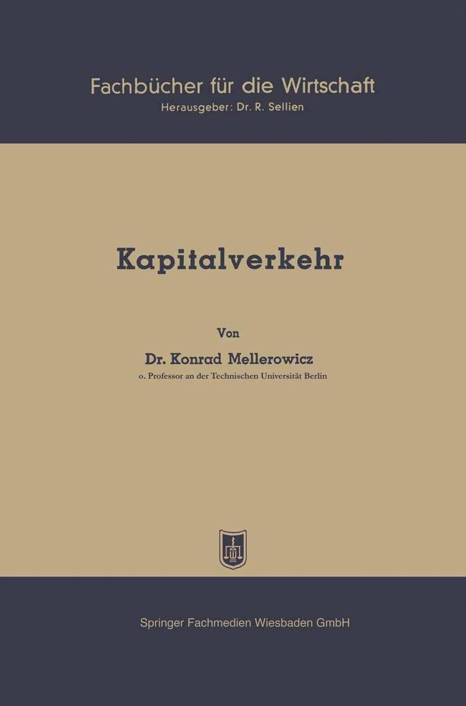 Kapitalverkehr
