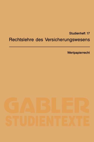 Wertpapierrecht