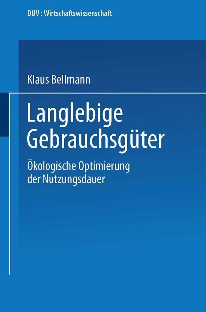 Langlebige Gebrauchsgüter