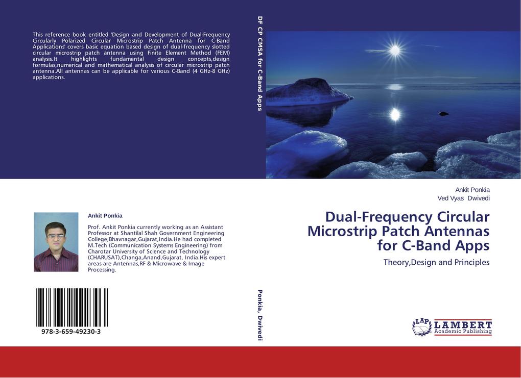 Dual-Frequency Circular Microstrip Patch Antennas for C-Band Apps