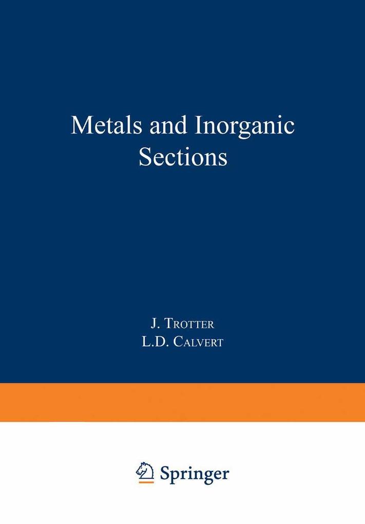 Metals and Inorganic Sections