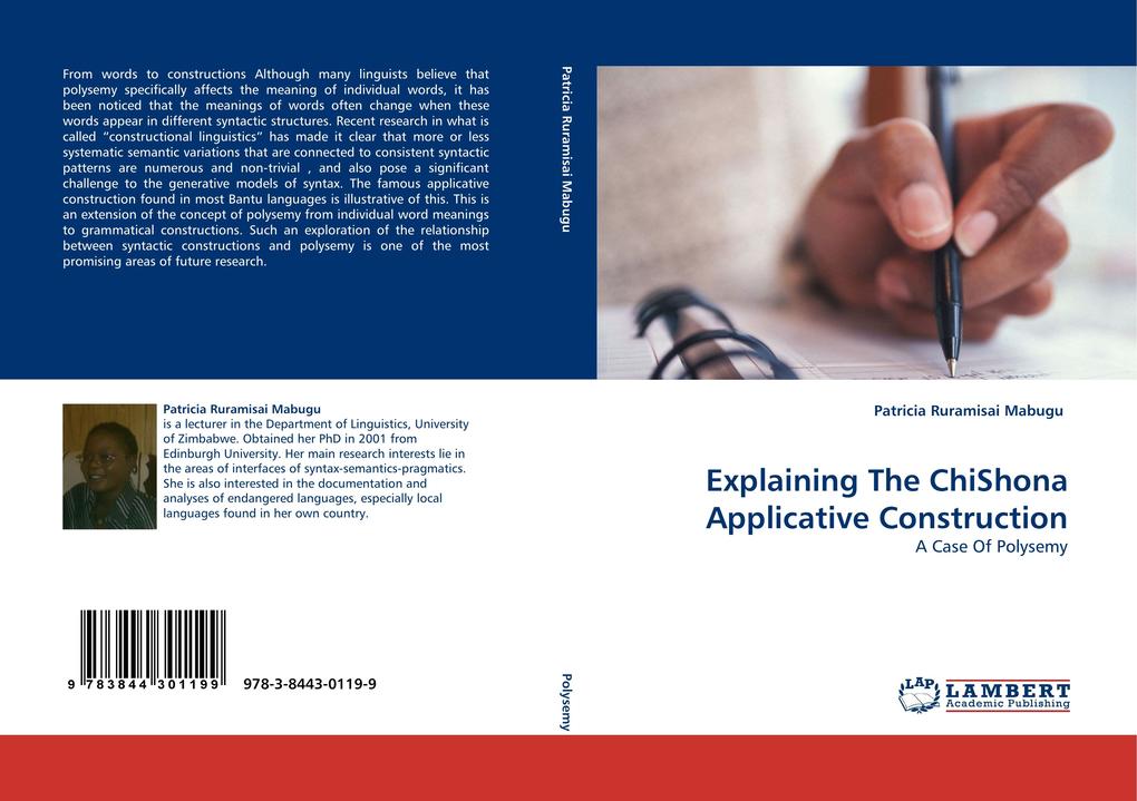 Explaining The ChiShona Applicative Construction