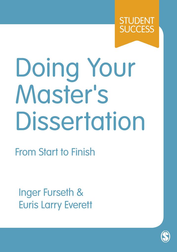 Doing Your Master‘s Dissertation