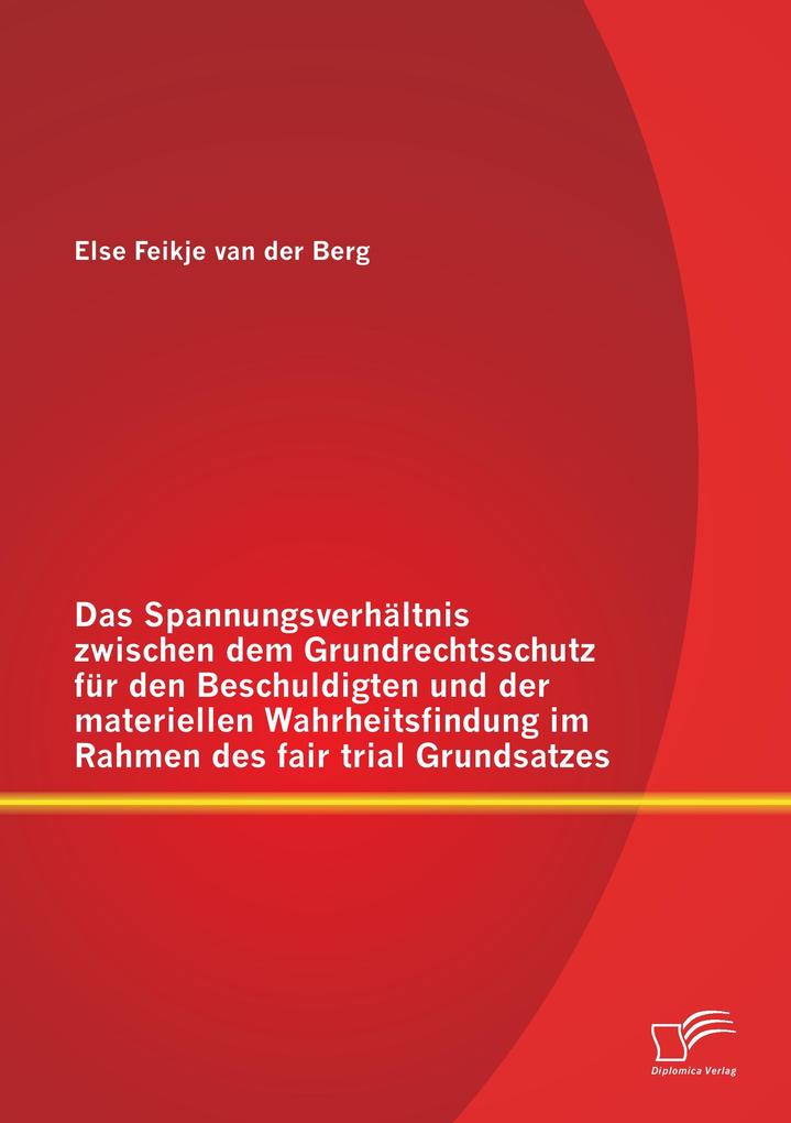 Das Spannungsverhältnis zwischen dem Grundrechtsschutz für den Beschuldigten und der materiellen Wahrheitsfindung im Rahmen des fair trial Grundsatzes