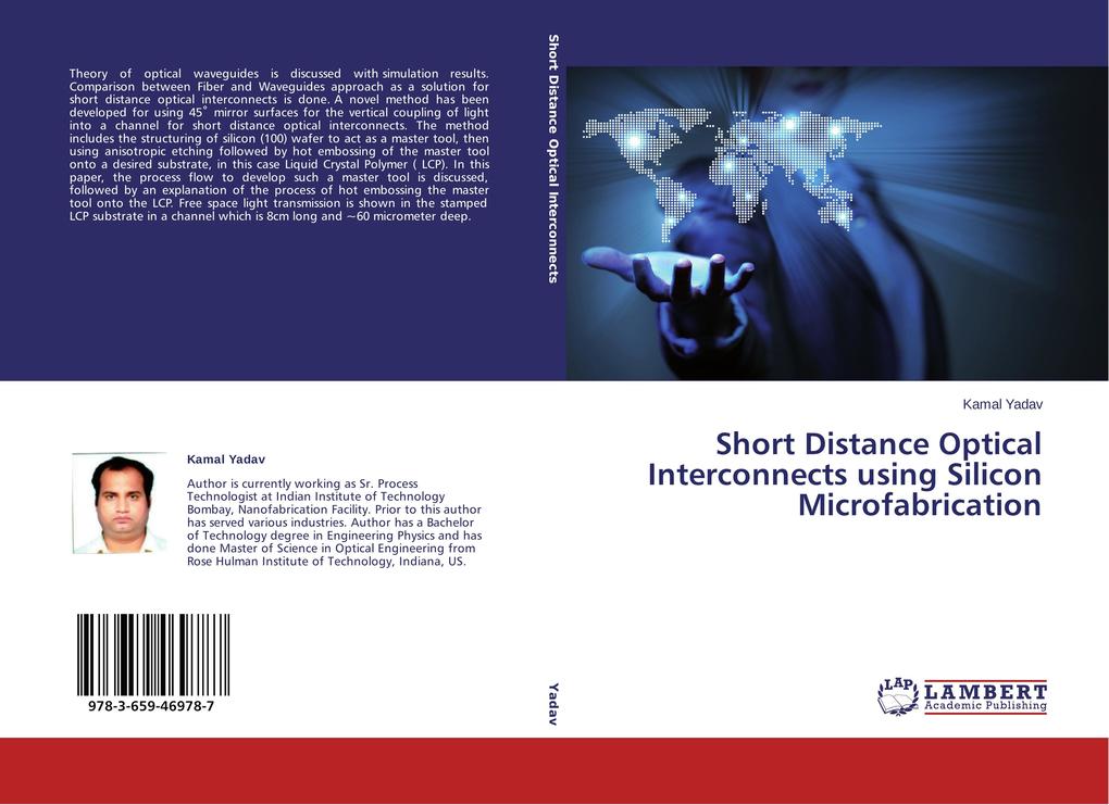 Short Distance Optical Interconnects using Silicon Microfabrication