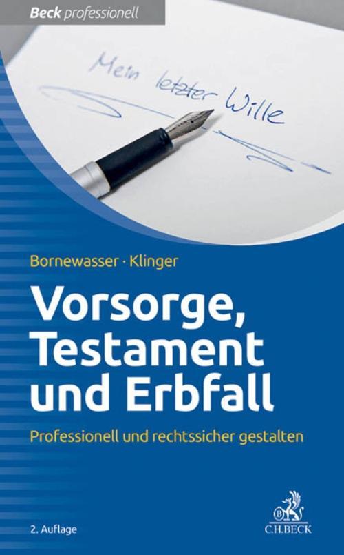 Vorsorge Testament und Erbfall