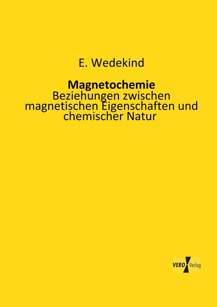 Magnetochemie