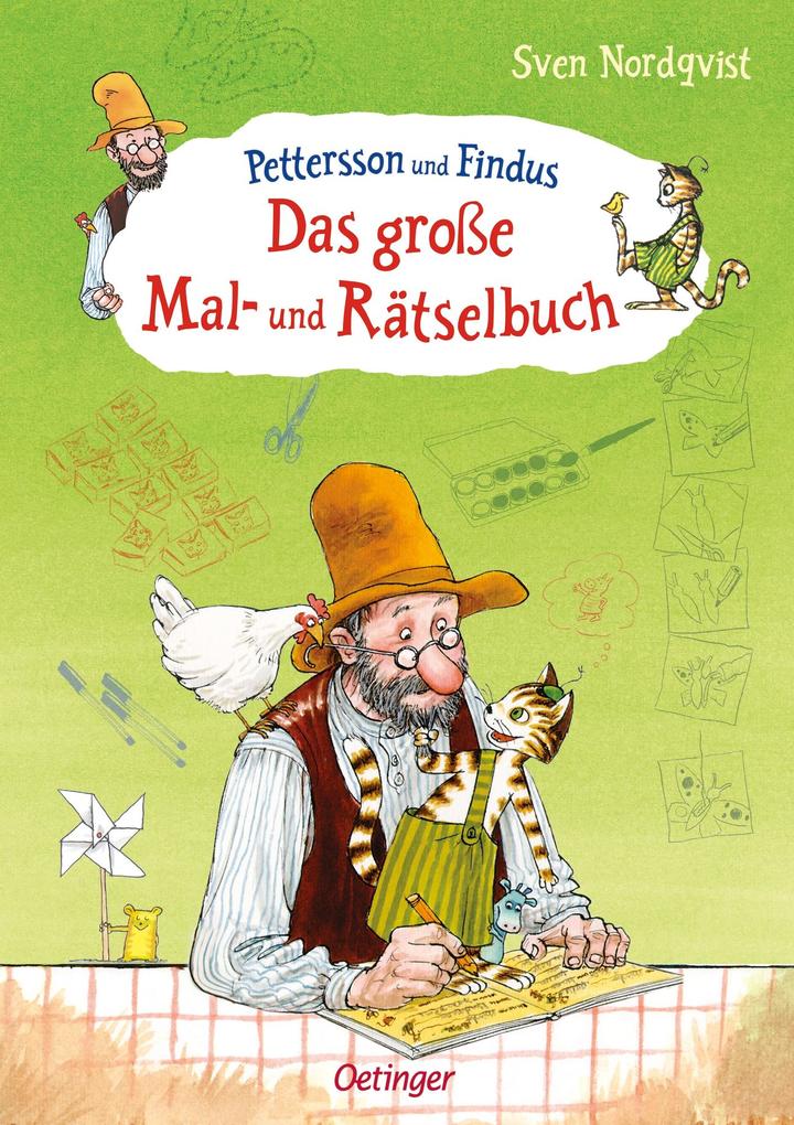 Image of Pettersson und Findus. Das große Mal- und Rätselbuch