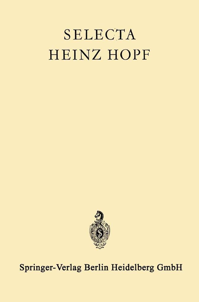 Selecta Heinz Hopf
