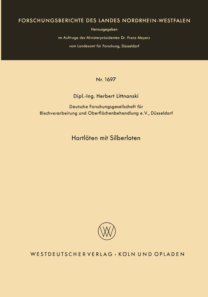 Hartlöten mit Silberloten