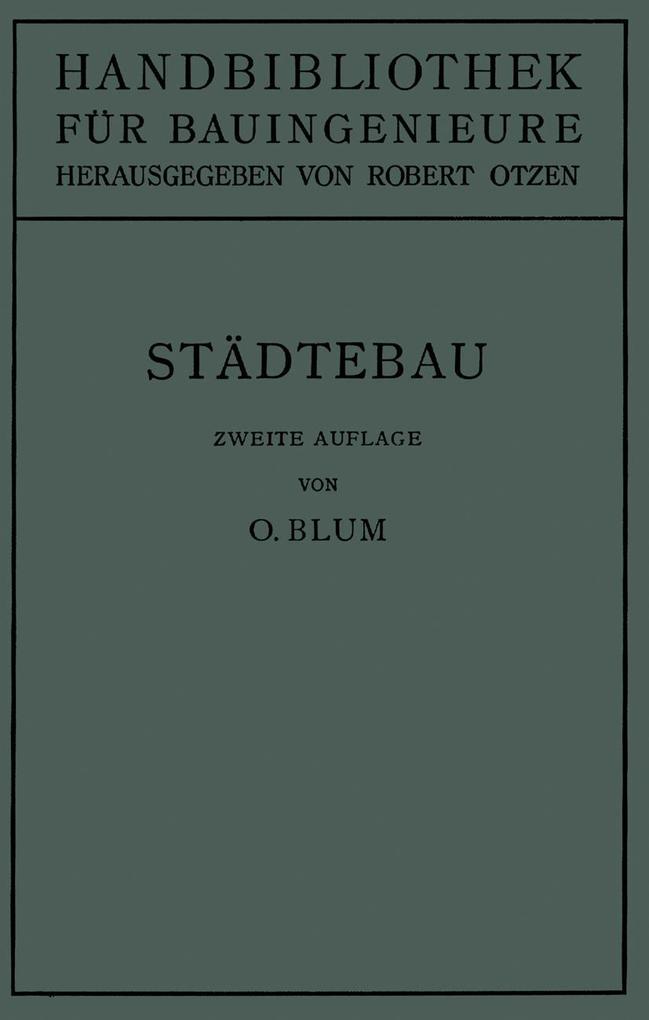 Städtebau