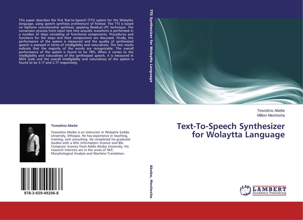 Text-To-Speech Synthesizer for Wolaytta Language