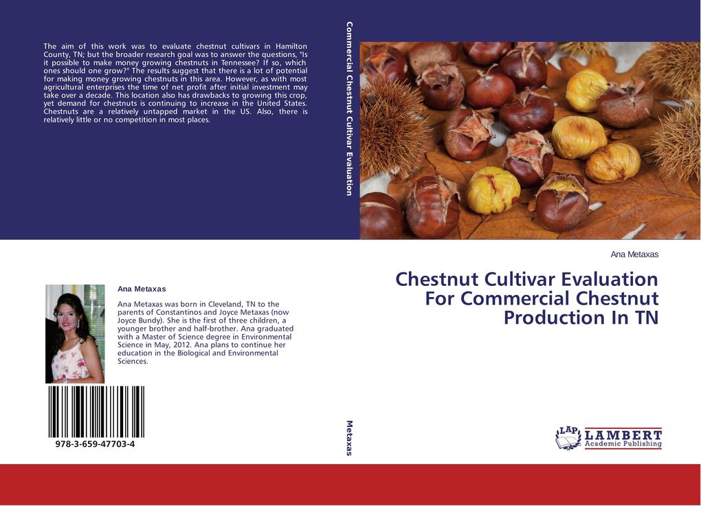 Chestnut Cultivar Evaluation For Commercial Chestnut Production In TN - Ana Metaxas