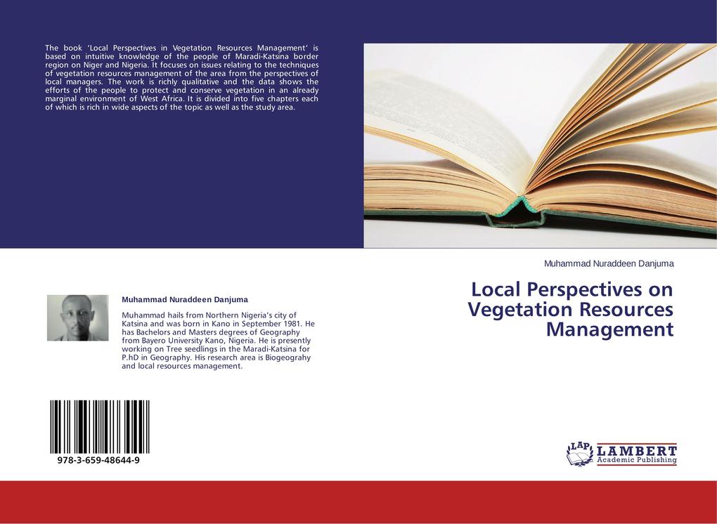 Local Perspectives on Vegetation Resources Management - Muhammad Nuraddeen Danjuma