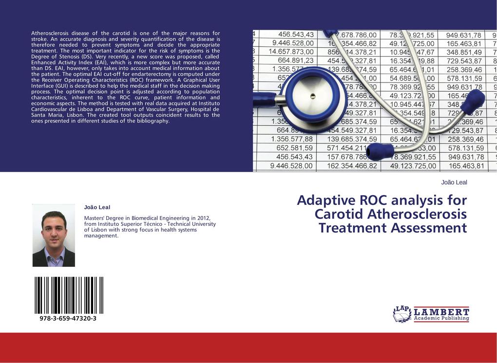 Adaptive ROC analysis for Carotid Atherosclerosis Treatment Assessment