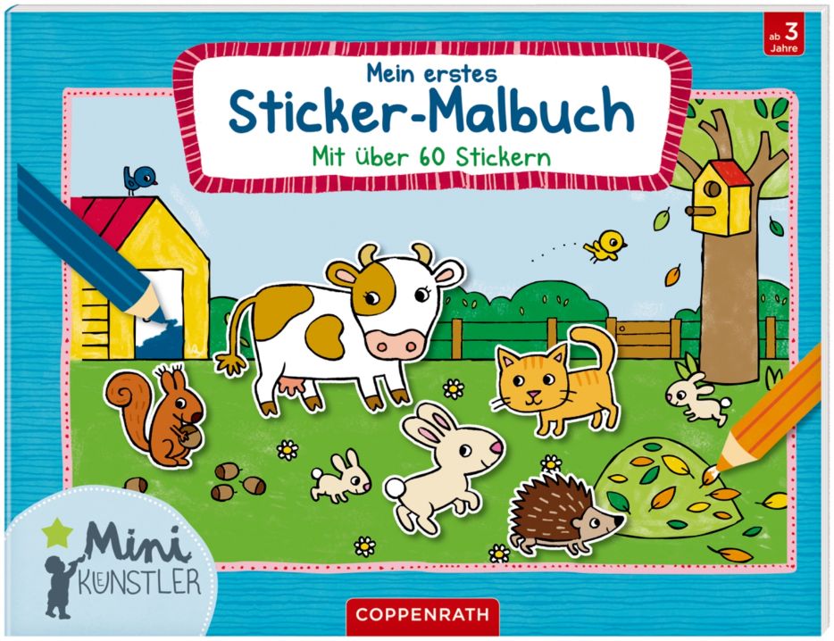 Image of Mein erstes Sticker-Malbuch