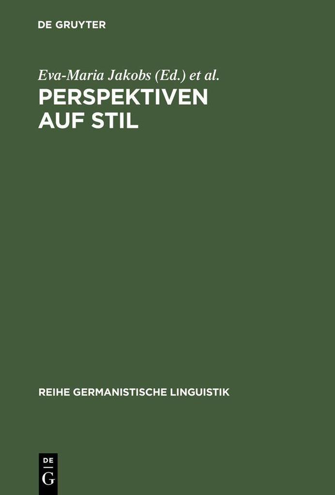 Perspektiven auf Stil