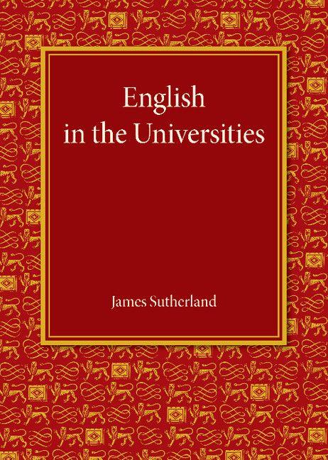 English in the Universities