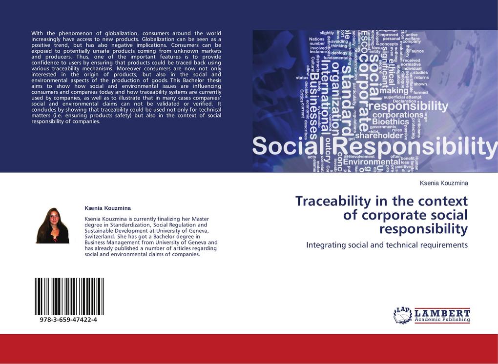 Traceability in the context of corporate social responsibility