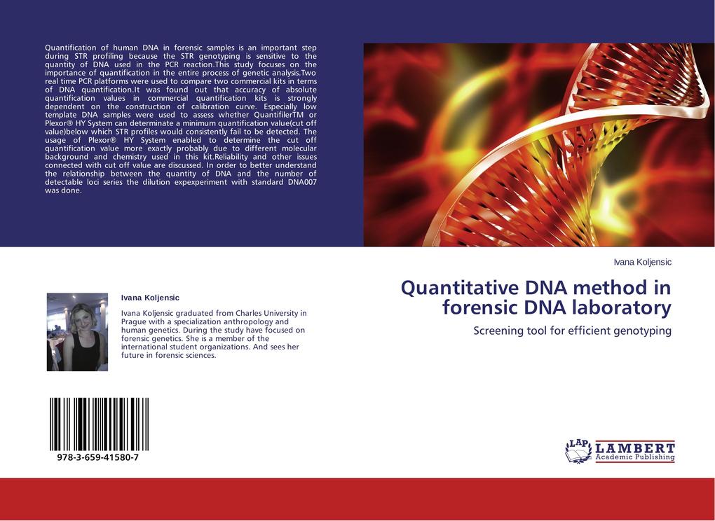 Quantitative DNA method in forensic DNA laboratory