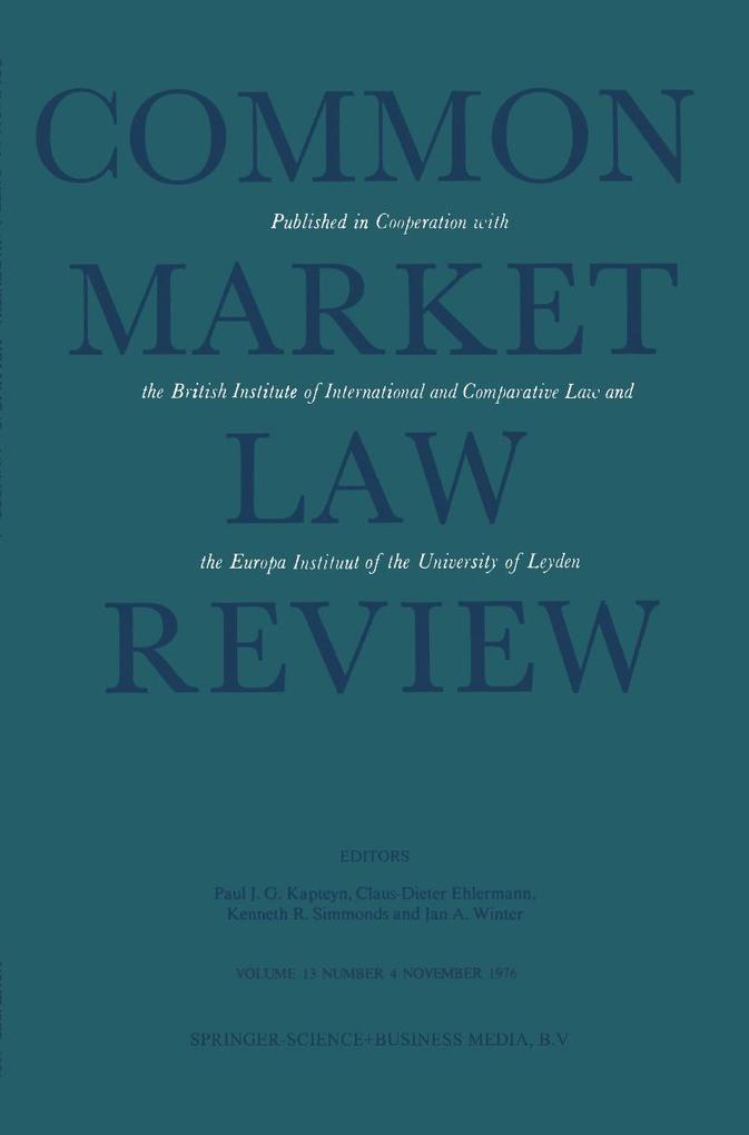 Common Market Law Review