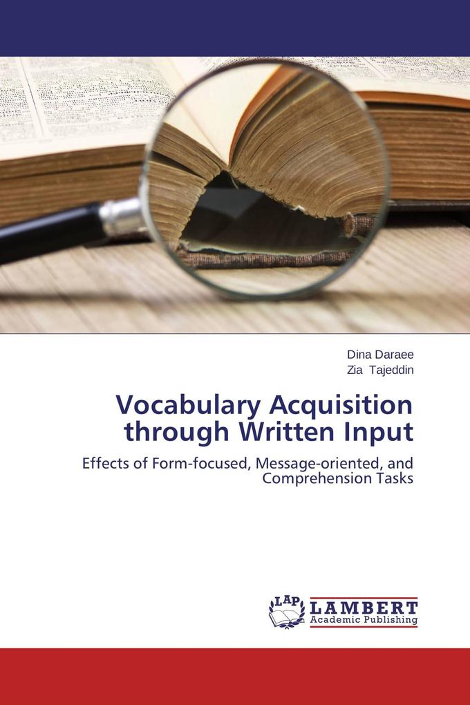 Vocabulary Acquisition through Written Input