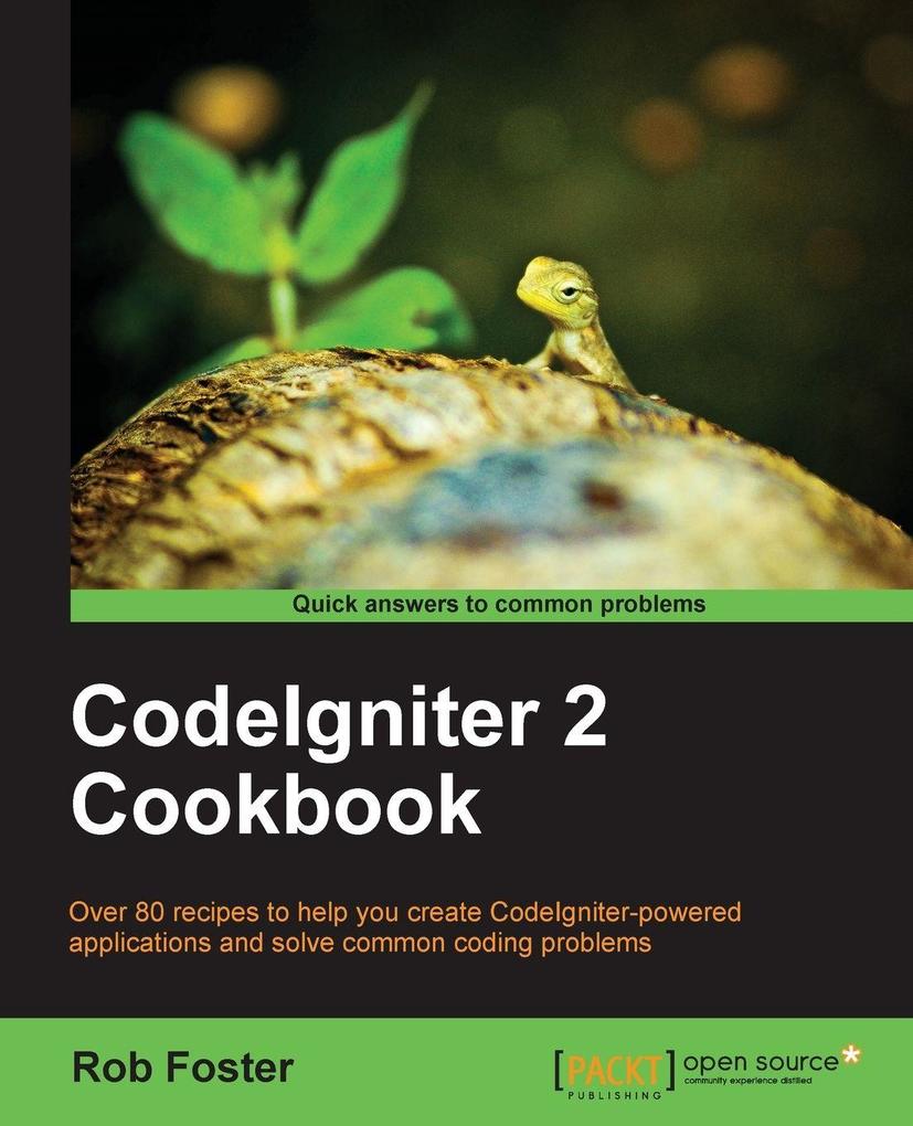 Codeigniter 2 Cookbook