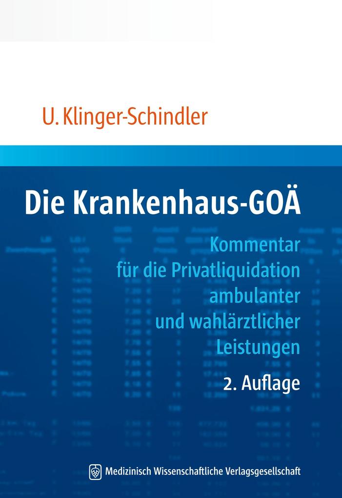 Die Krankenhaus-GOÄ