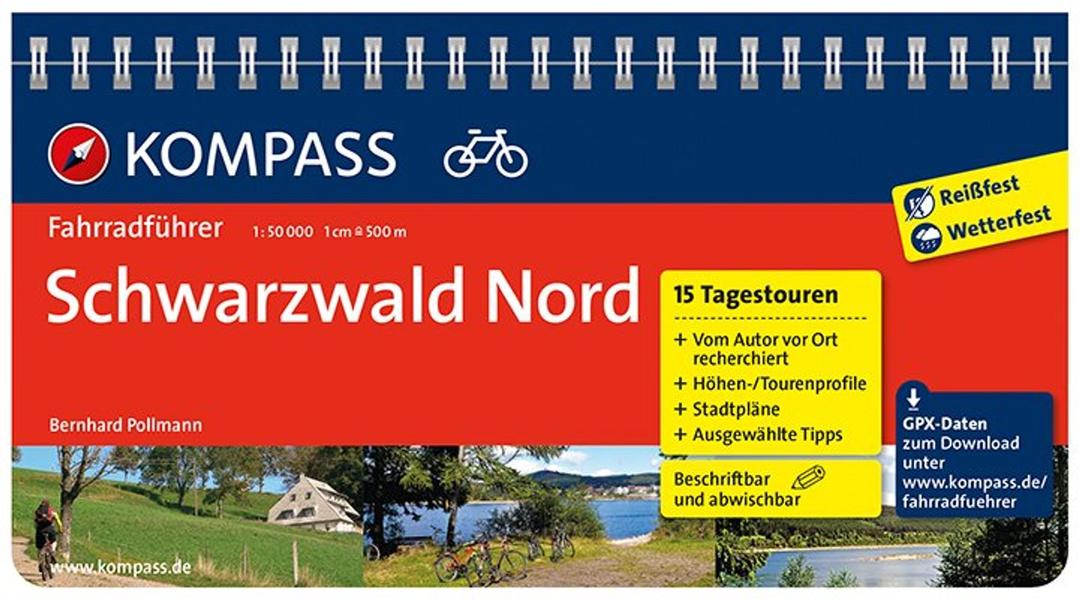 Image of KOMPASS Fahrradführer Schwarzwald Nord