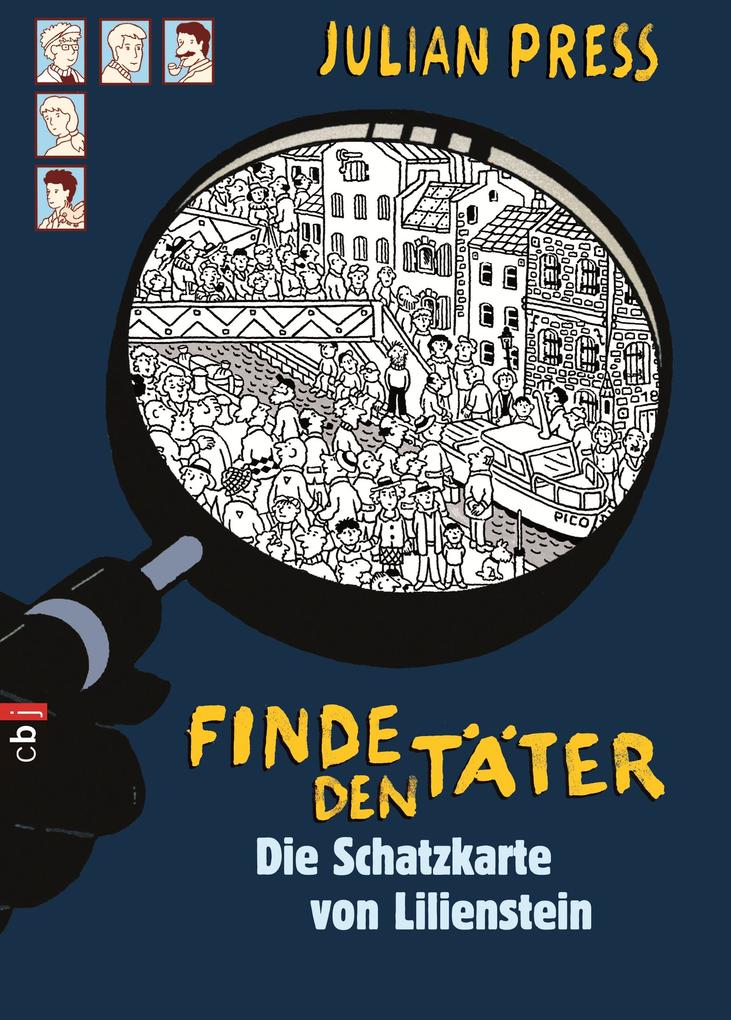 Finde den Täter 08 - Die Schatzkarte von Lilienstein - Julian Press