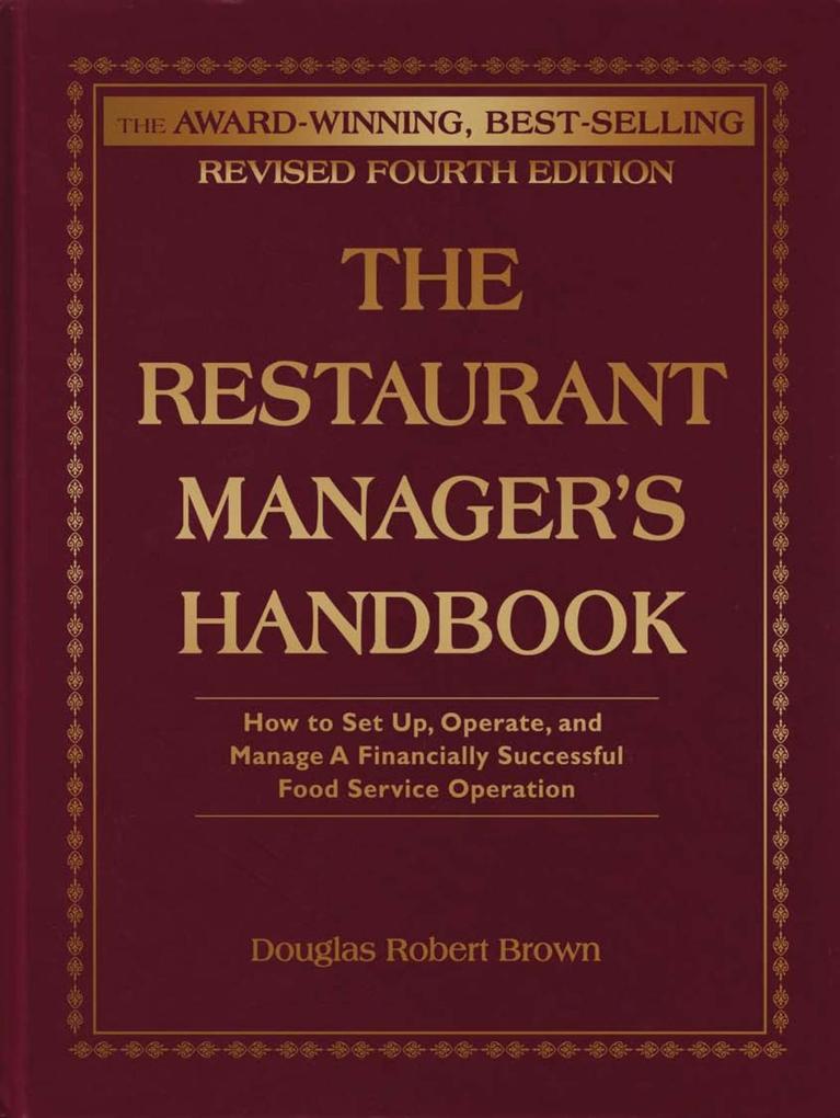 The Restaurant Manager's Handbook