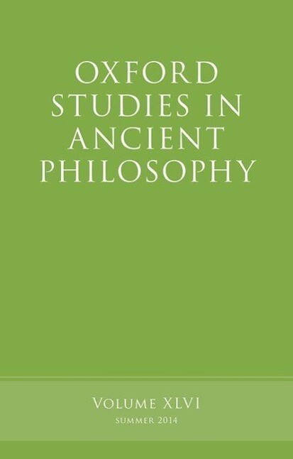 Oxford Studies in Ancient Philosophy Volume 46